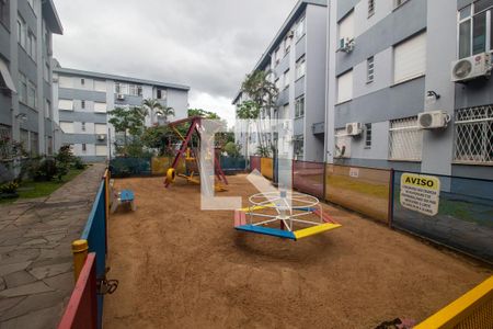 Área comum - Playground de apartamento à venda com 1 quarto, 39m² em Cristal, Porto Alegre