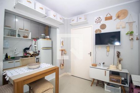 Sala de apartamento à venda com 1 quarto, 39m² em Cristal, Porto Alegre
