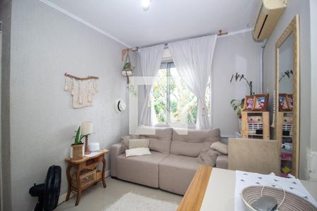 Sala de apartamento à venda com 1 quarto, 39m² em Cristal, Porto Alegre