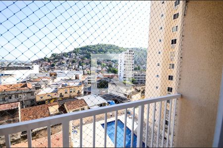 Vista da Sala de apartamento para alugar com 3 quartos, 57m² em Engenho Novo, Rio de Janeiro