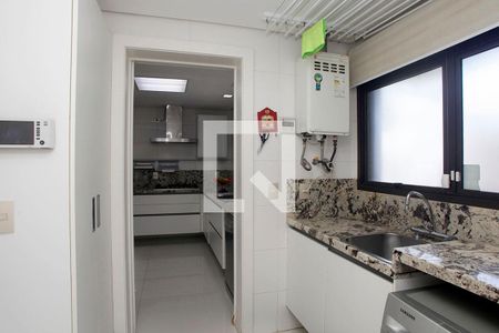Área de Serviço de apartamento à venda com 3 quartos, 269m² em Auxiliadora, Porto Alegre