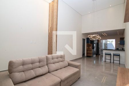 Sala de casa de condomínio para alugar com 3 quartos, 160m² em Parque Franceschini, Hortolândia