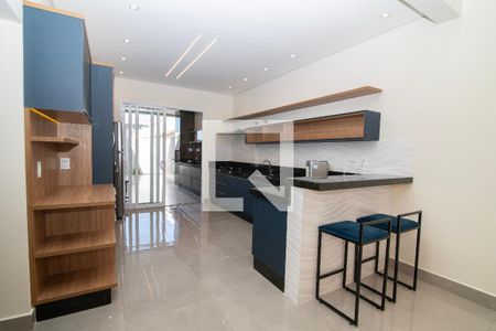 Cozinha de casa de condomínio para alugar com 3 quartos, 160m² em Parque Franceschini, Hortolândia