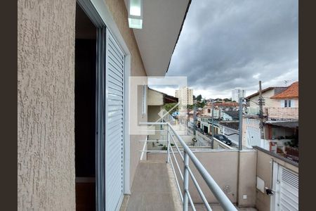 Varanda da Suíte 1 de casa à venda com 2 quartos, 67m² em Jardim Ubirajara, São Paulo