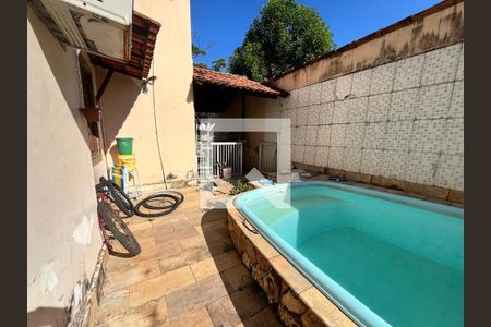 Área comum - Piscina de casa à venda com 4 quartos, 370m² em Taquara, Rio de Janeiro