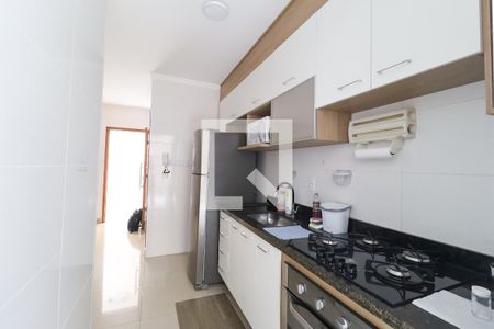 Cozinha de apartamento para alugar com 1 quarto, 36m² em Tremembé, São Paulo