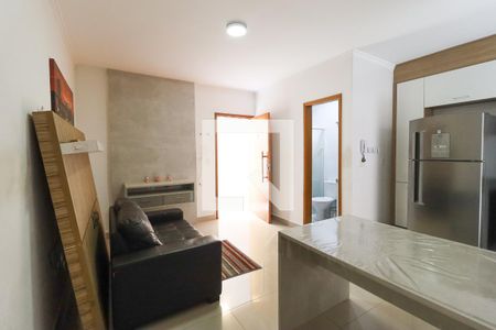 Sala de apartamento para alugar com 1 quarto, 36m² em Tremembé, São Paulo