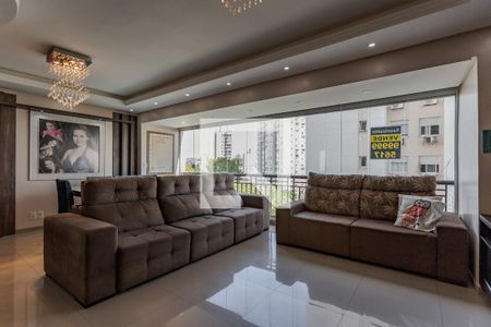 Sala de apartamento para alugar com 3 quartos, 105m² em Passo D’areia, Porto Alegre