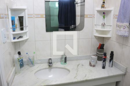 Banheiro da Suíte 1 de apartamento à venda com 3 quartos, 134m² em Fundação, São Caetano do Sul