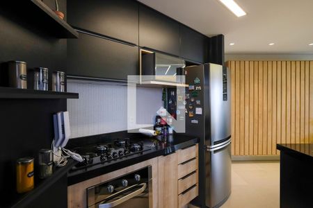 Cozinha de apartamento à venda com 2 quartos, 58m² em Santa Maria, Santo André