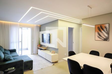 Sala de apartamento à venda com 2 quartos, 58m² em Santa Maria, São Caetano do Sul