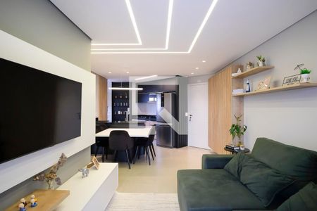 Sala de apartamento à venda com 2 quartos, 58m² em Santa Maria, São Caetano do Sul