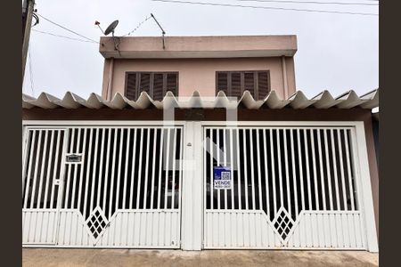 Fachada + plaquinha de casa à venda com 4 quartos, 220m² em Jardim Oriental, Santo André