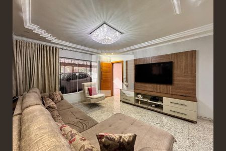 Sala de casa à venda com 4 quartos, 220m² em Jardim Oriental, Santo André