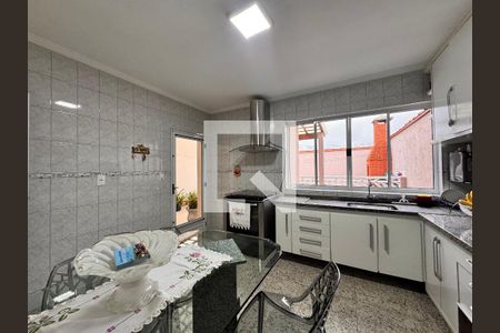Cozinha de casa à venda com 4 quartos, 220m² em Jardim Oriental, Santo André