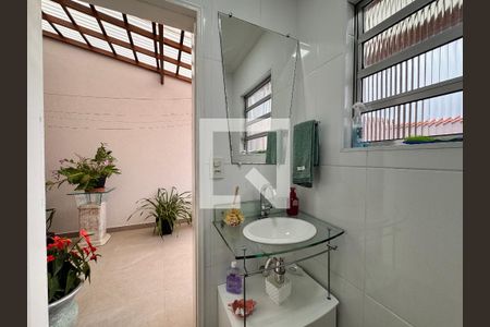 Lavabo de casa à venda com 4 quartos, 220m² em Jardim Oriental, Santo André