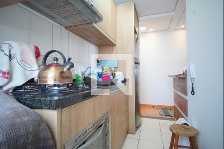 Cozinha de apartamento à venda com 2 quartos, 43m² em Jardim Dona Leopoldina, Porto Alegre