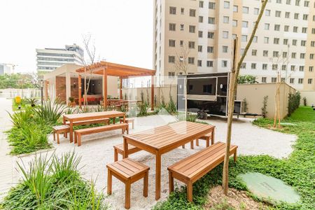 Área comum de apartamento para alugar com 2 quartos, 45m² em Várzea da Barra Funda, São Paulo