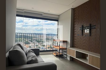 Sala de apartamento para alugar com 2 quartos, 55m² em Vila Anastácio, São Paulo