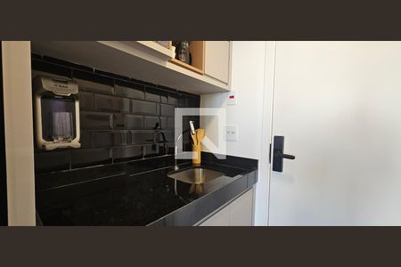 Cozinha de kitnet/studio para alugar com 1 quarto, 24m² em Vila Mariana, São Paulo