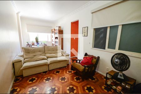 Sala de apartamento à venda com 3 quartos, 90m² em Rio Comprido, Rio de Janeiro