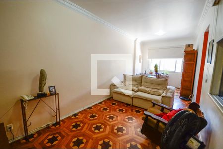 Sala de apartamento à venda com 3 quartos, 90m² em Rio Comprido, Rio de Janeiro