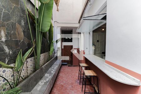 Quintal de apartamento à venda com 2 quartos, 85m² em Botafogo, Rio de Janeiro