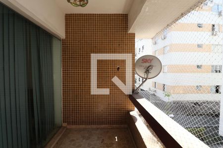 Varanda de apartamento para alugar com 2 quartos, 100m² em Balneario Cidade Atlantica, Guarujá