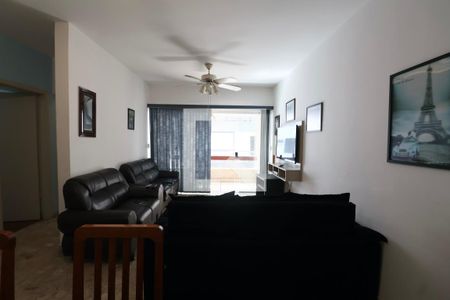 Sala de apartamento para alugar com 2 quartos, 100m² em Balneario Cidade Atlantica, Guarujá