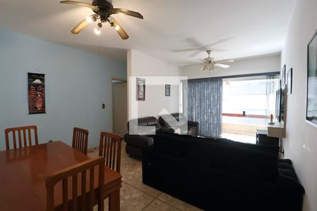 Sala de apartamento para alugar com 2 quartos, 100m² em Balneario Cidade Atlantica, Guarujá