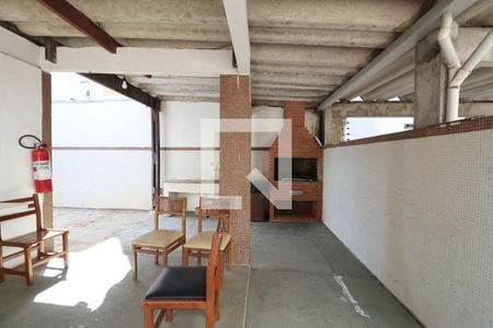 Área comum - Churrasqueira de apartamento para alugar com 2 quartos, 100m² em Balneario Cidade Atlantica, Guarujá