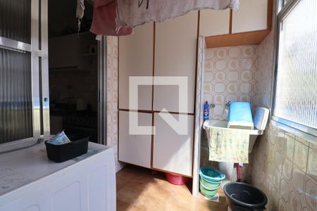 Área de Serviço de apartamento para alugar com 2 quartos, 100m² em Balneario Cidade Atlantica, Guarujá