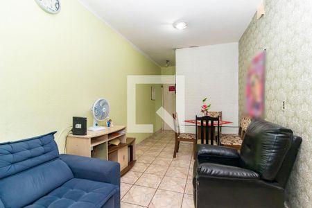 Sala de apartamento para alugar com 2 quartos, 52m² em Vila Carmosina, São Paulo