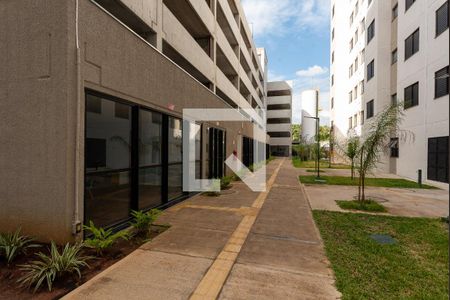Fachada do bloco de apartamento para alugar com 2 quartos, 45m² em Campos Elíseos , Campinas