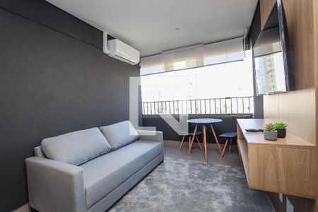 Sala de apartamento para alugar com 2 quartos, 49m² em Cerqueira César, São Paulo