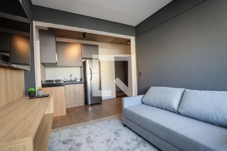 Sala de apartamento para alugar com 2 quartos, 49m² em Cerqueira César, São Paulo