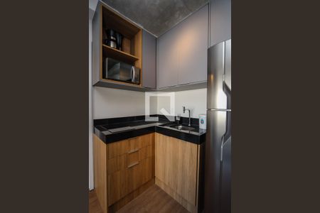 Cozinha de apartamento para alugar com 2 quartos, 49m² em Cerqueira César, São Paulo