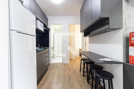 Cozinha de apartamento para alugar com 2 quartos, 32m² em Ipiranga, São Paulo