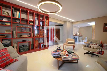 Sala de casa à venda com 4 quartos, 397m² em Luxemburgo, Belo Horizonte