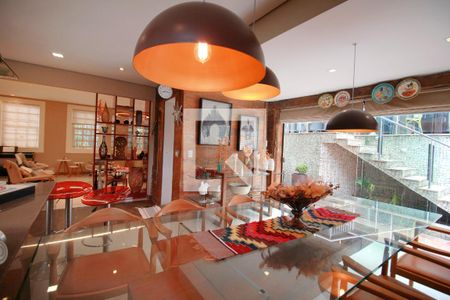 Sala de jantar de casa à venda com 4 quartos, 397m² em Luxemburgo, Belo Horizonte