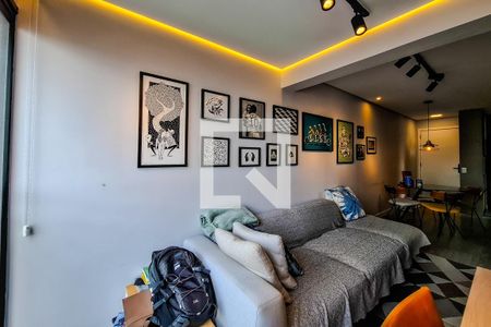 Sala de apartamento para alugar com 2 quartos, 55m² em Vila Dom Pedro I, São Paulo