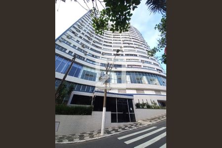 Fachada do Prédio de apartamento para alugar com 1 quarto, 33m² em Ilha Porchat, São Vicente