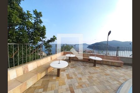 Área comum - Piscina de apartamento para alugar com 1 quarto, 33m² em Ilha Porchat, São Vicente