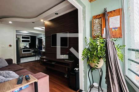 Varanda da Sala de apartamento à venda com 3 quartos, 76m² em Jardim Aida, Guarulhos