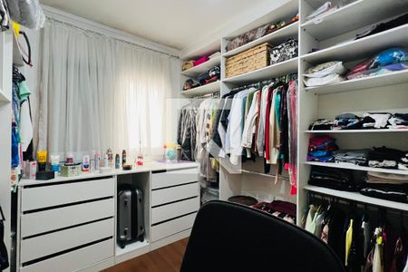 Closet da Suíte de apartamento à venda com 3 quartos, 76m² em Jardim Aida, Guarulhos