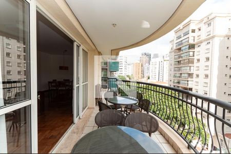 Varanda de apartamento à venda com 3 quartos, 167m² em Perdizes, São Paulo