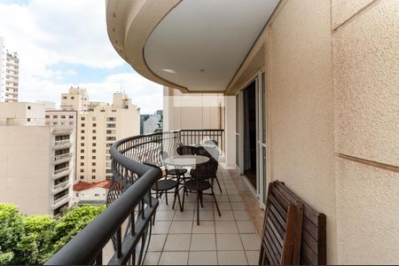 Varanda de apartamento à venda com 3 quartos, 167m² em Perdizes, São Paulo