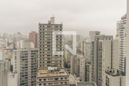 Varanda do Studio de kitnet/studio para alugar com 1 quarto, 43m² em Campos Elíseos, São Paulo