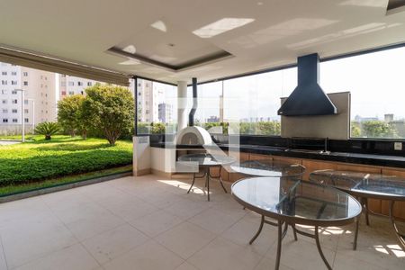 Área comum - Churrasqueira de apartamento à venda com 2 quartos, 69m² em Parque Industrial Tomas Edson, São Paulo
