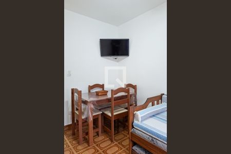 Sala de apartamento para alugar com 1 quarto, 40m² em Canto do Forte, Praia Grande